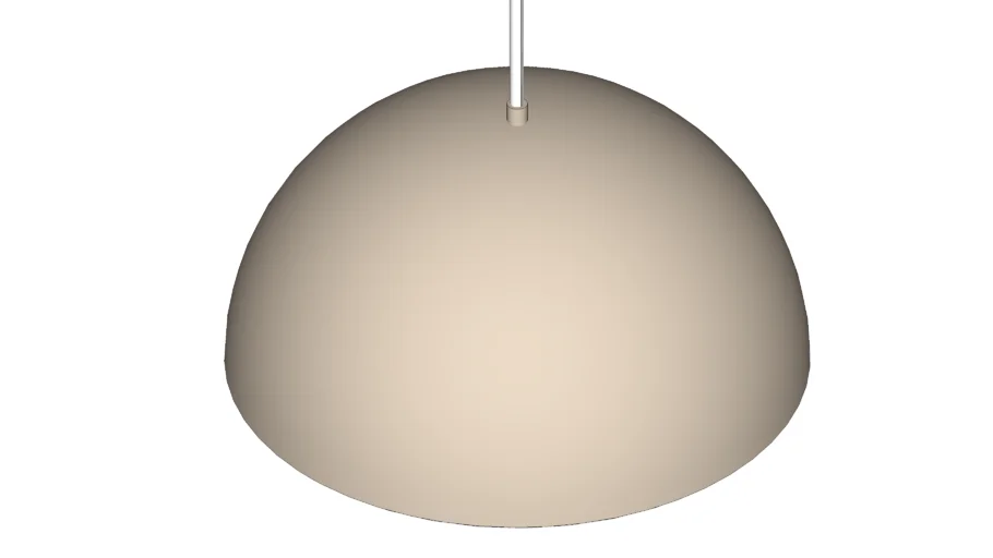 Luminária Pendente SFERA cúpula de 25 cm - Iluminação de Teto - Golden Art