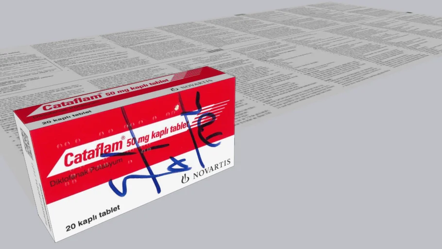 Cataflam 50 mg Kaplı Tablet
