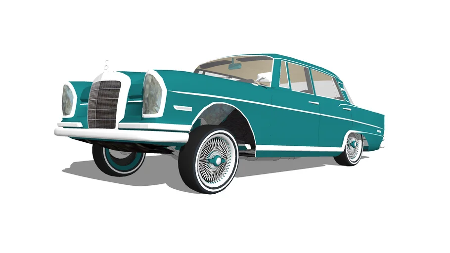 1963 Mercedes Benz W112 Lowrider