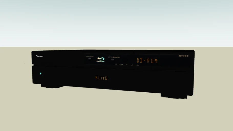 Pioneer ELITE BDP-94HD Blu-ray Disc Player