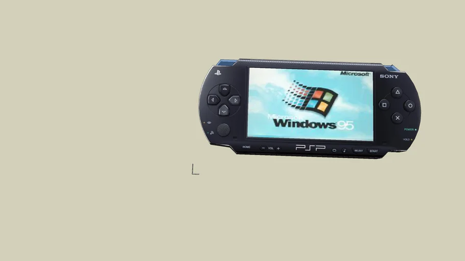 PSP w/ windows 95 installed on it