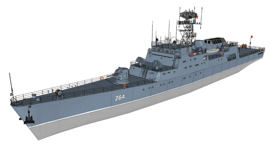 Corvette TETAL II Romanian Navy