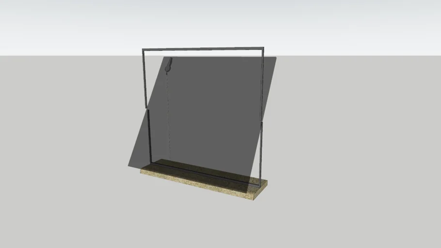 Janela pivotante 60x50