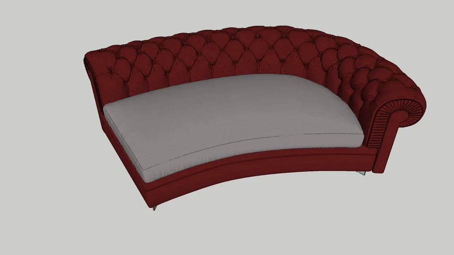curved sofa