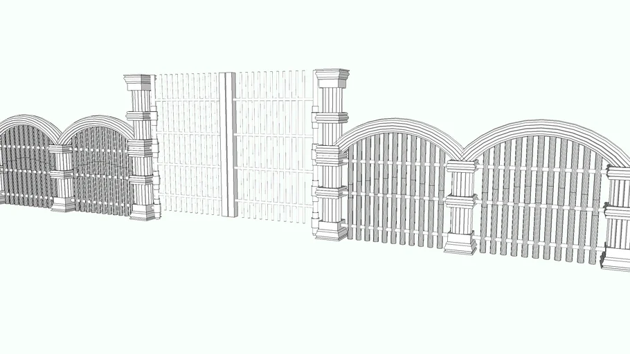GATE + FENCE