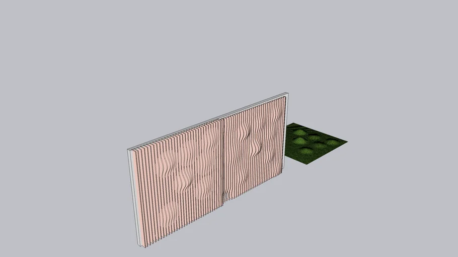 parametric or ripple wall