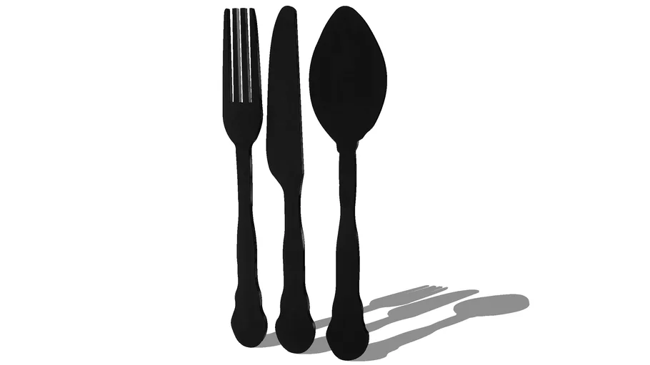 Au bistrot, Déco murale 3 couverts ardoise H 120 cm, ref : 154998, prix: 89.99€