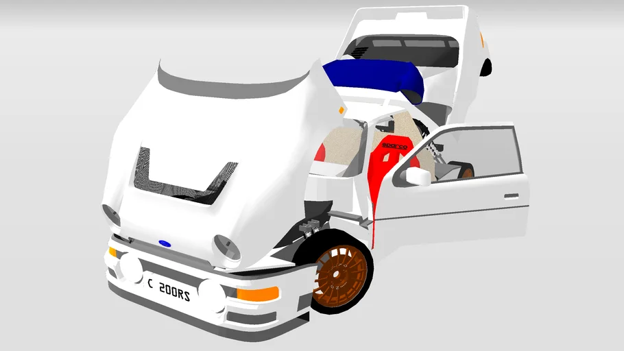 Ford RS 200 Rally Version