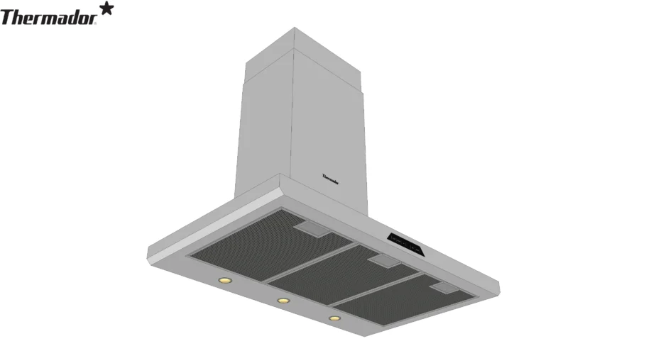 Thermador Ventilation 36inch Chimney wall hood HMCN36FS