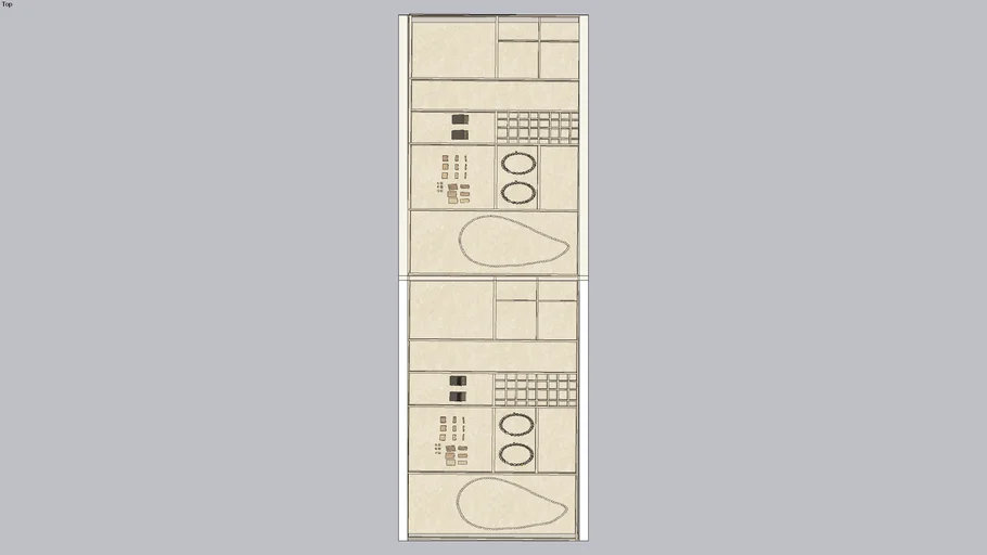 walk-in closet island