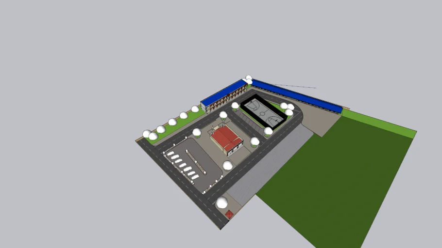 ISLAMIC COMPOUND PLAN