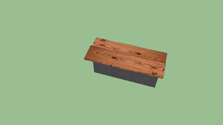 mesa de madeira rustica