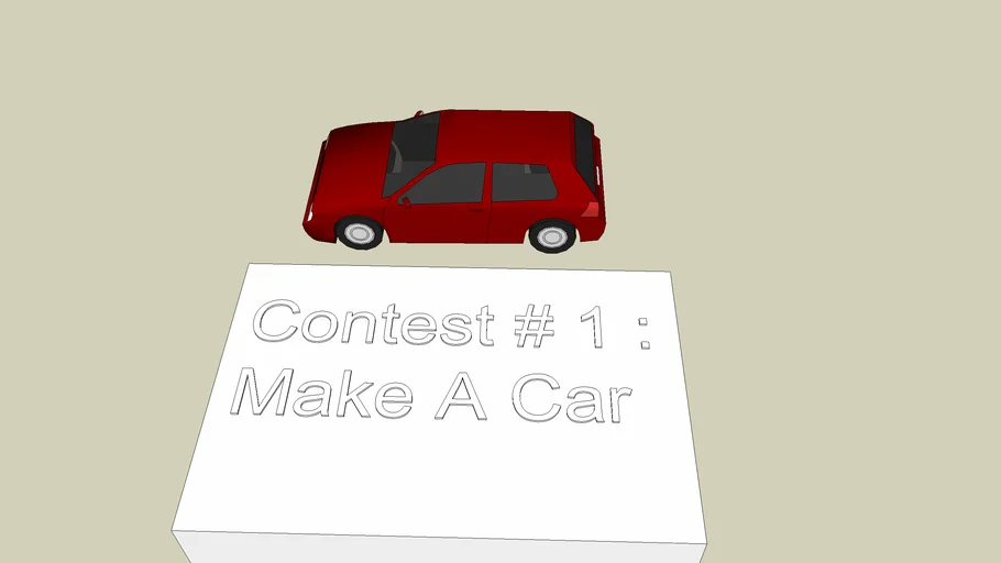 contest make a car