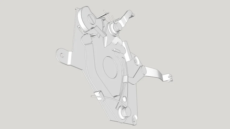 vintage shutter mechanism | 3D Warehouse