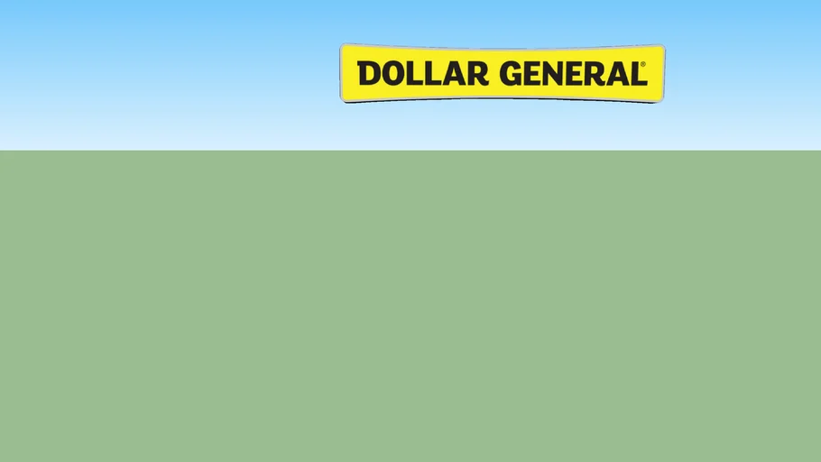 Dollar General Logo Wall Signage