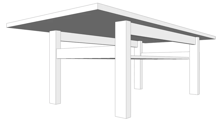 simple table | 3D Warehouse