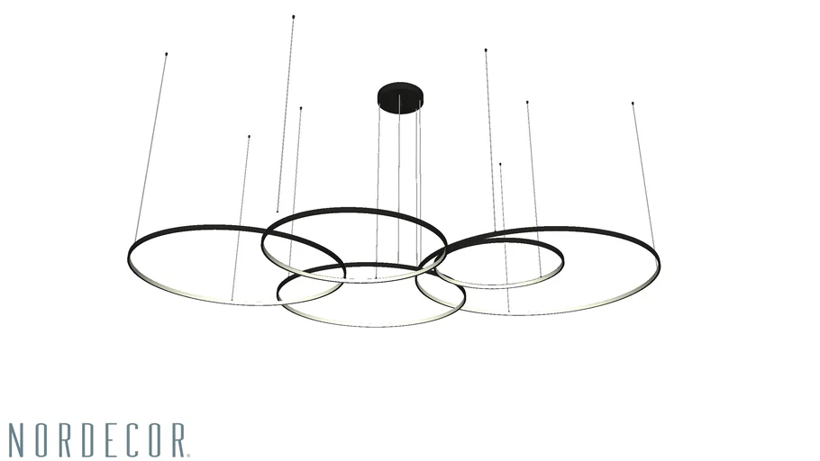 Pendente Led Daire 5 mód.