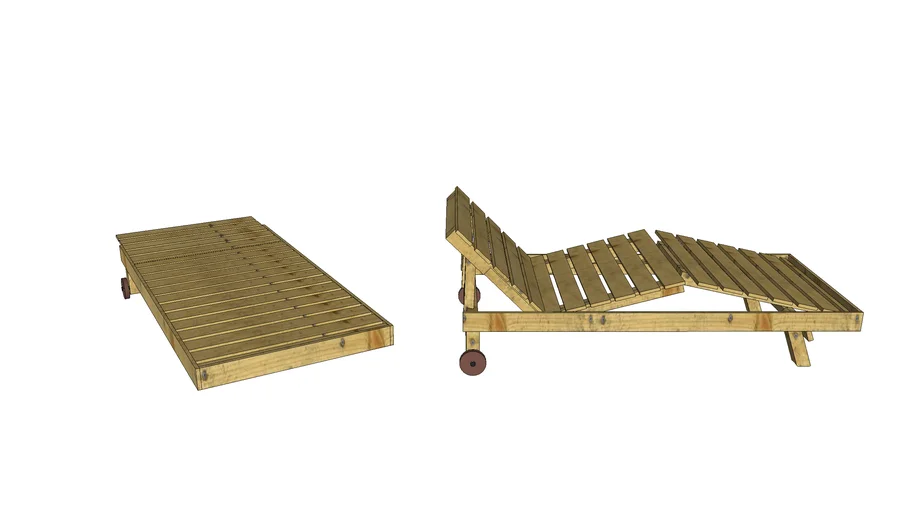 Pallet Beach Chair