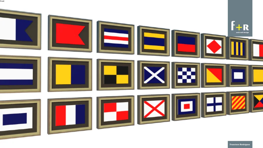 Nautical Signals Frame