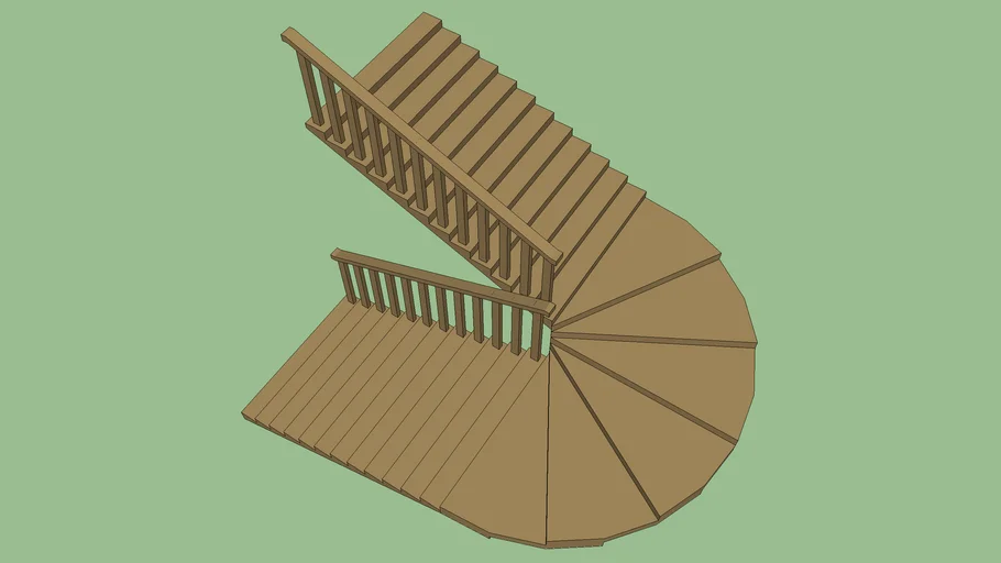 Wooden Staircase