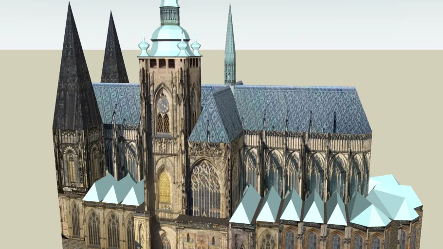 Prague Castle St. Vitus Cathedral