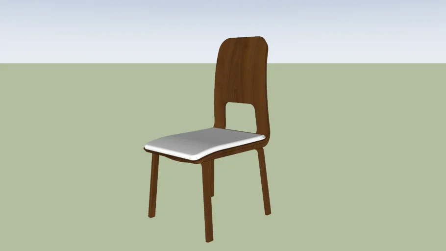 Wood chair