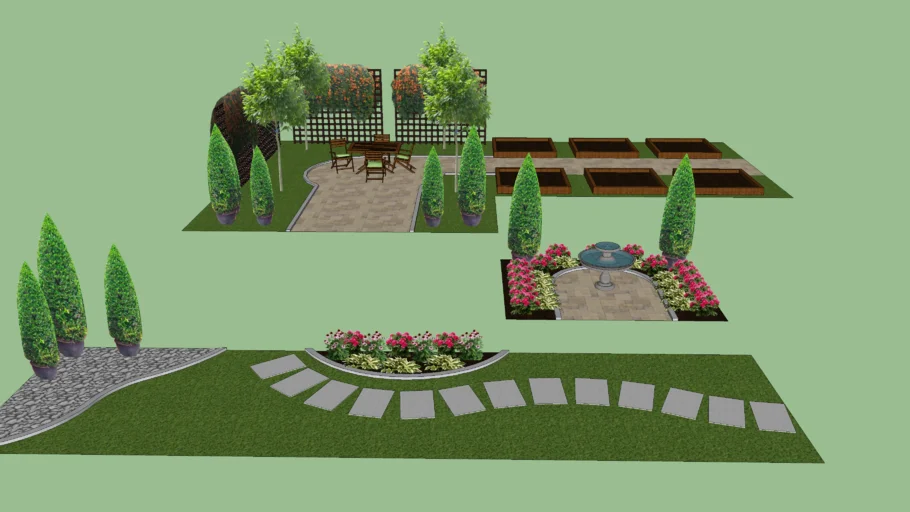 2D Plant Garden