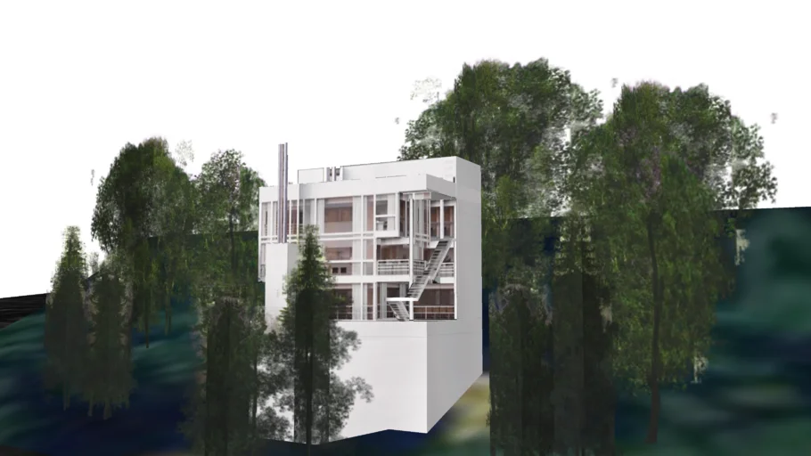 Douglas House (1973) - Harbor Springs, MI; Richard Meier, FAIA