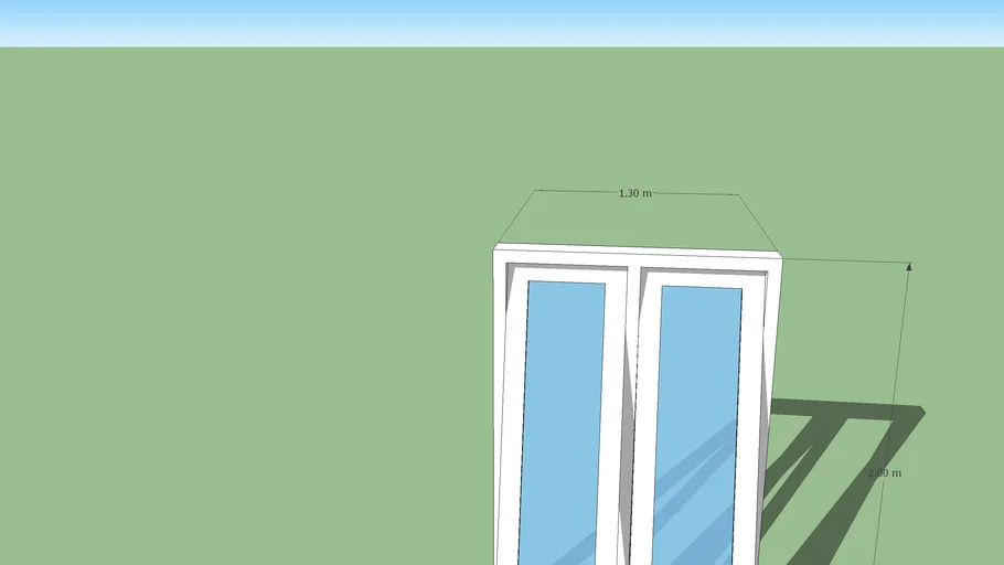 jendela double 2 x 1,3.skp