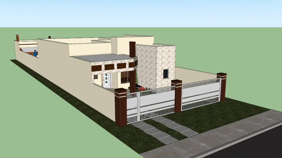 Cobertura Platibanda (Casa Telhado Escondido)