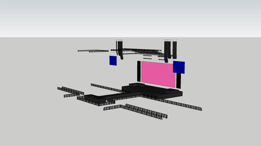 Stage for Joanne World Tour Concept (Telephone)