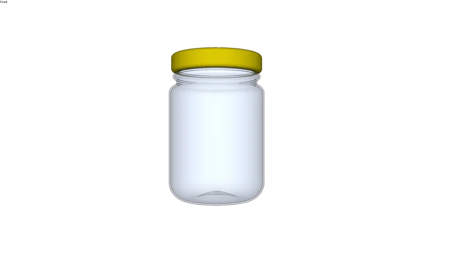 Glass jar