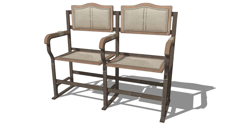 Banquette CHAPLIN, Maisons du monde. Réf: 130.774 Prix:349€
