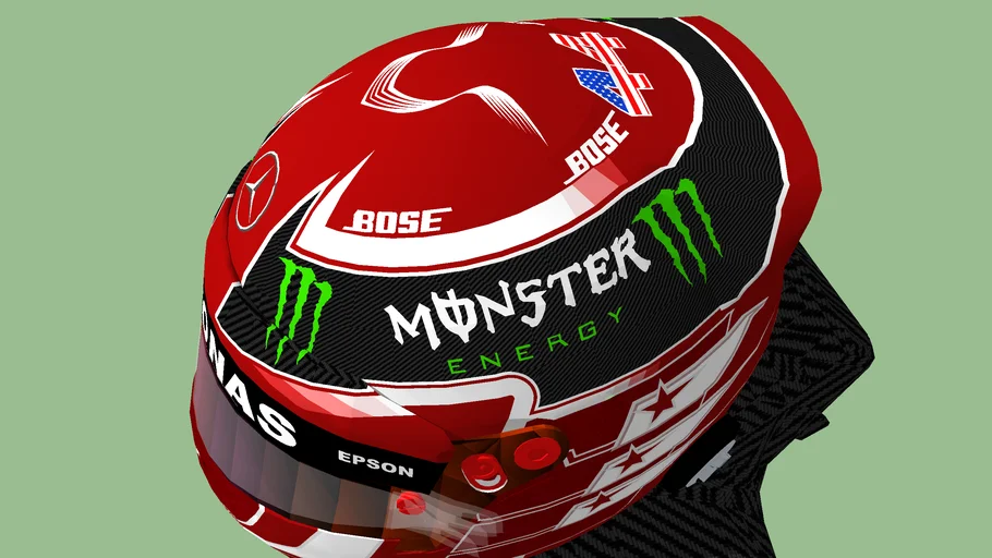 Lewis Hamilton 2017 Austin/Michael Jackson Edition Helmet