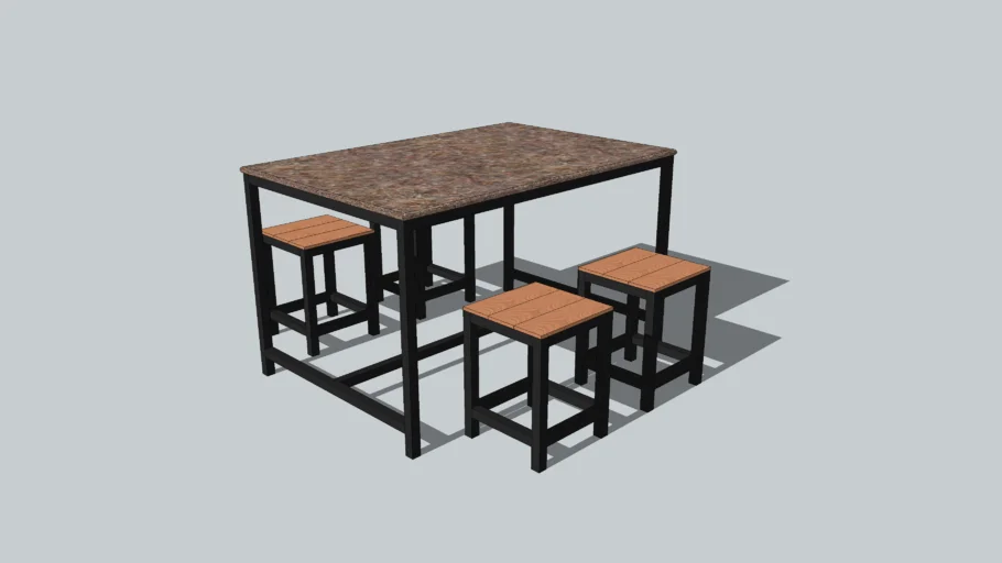 Outdoor Restaurant Table set 1