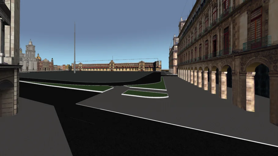 ZOCALO CDMX, PLAZA DE LA CONSTITUCIÓN, MÉXICO