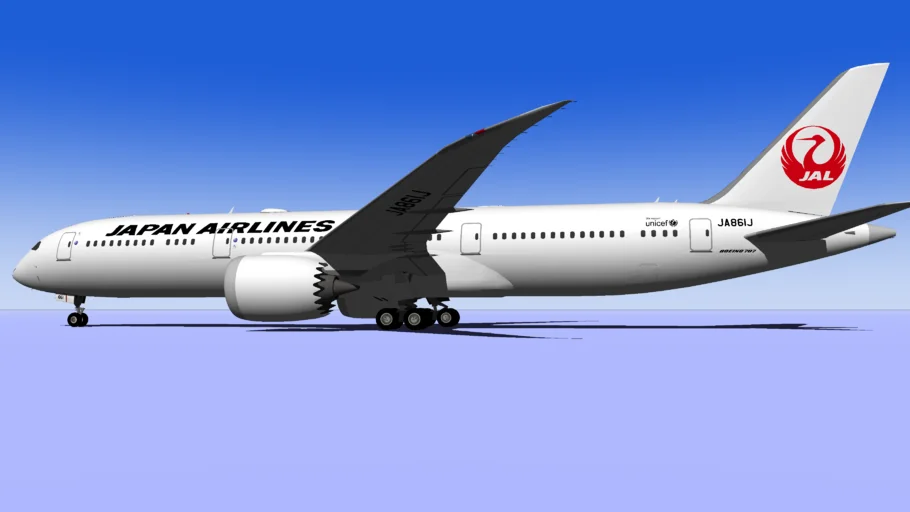 Japan Airlines日本航空 Boeing 787-9 Dreamliner JA861J (2015) (Wi-Fi Dome)
