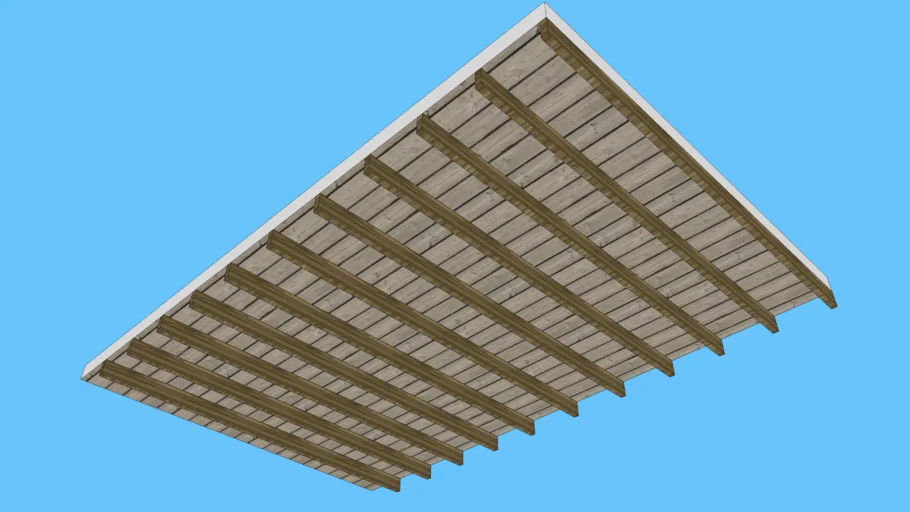 Exposed Beam Ceiling