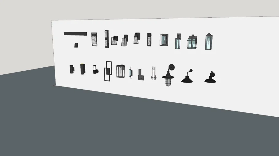 Lightning - Outdoor Wall Lights 19
