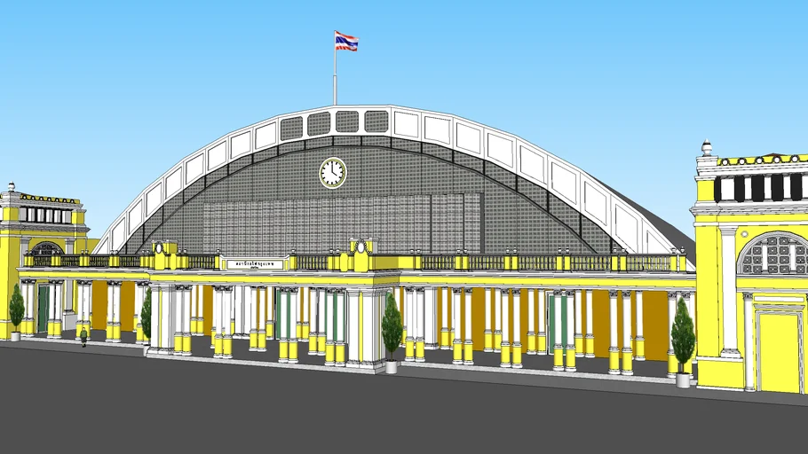 สถานีรถไฟกรุงเทพหัวลำโพง (Bangkok Railway Station : Hua Lumpong)