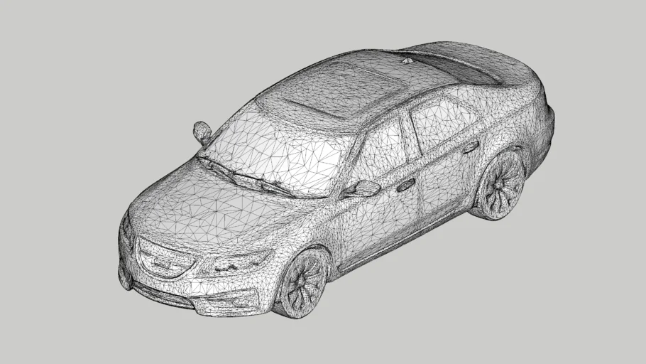 SAAB 9-5 Aero (2011) (Raw Scan)