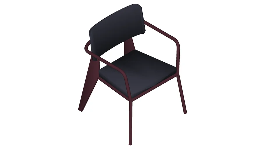Cadeira Standard by Jean Prouvé
