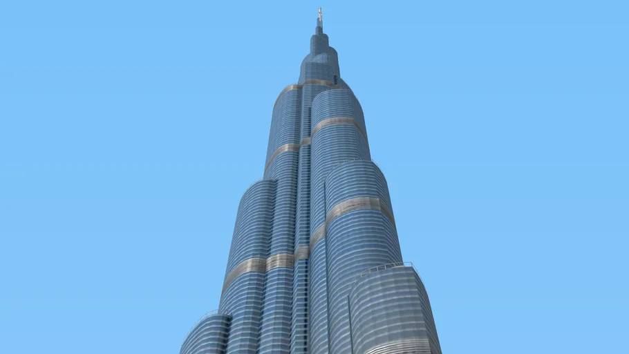 Burj Khalifa - Model - 3D Warehouse