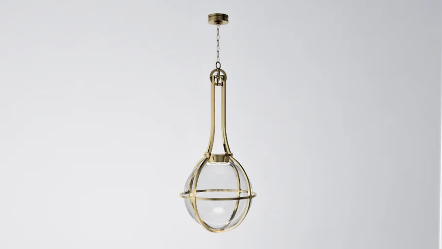 Gracie Medium Captured Globe Pendant