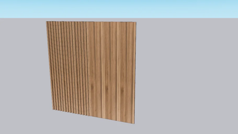 Panel de madera