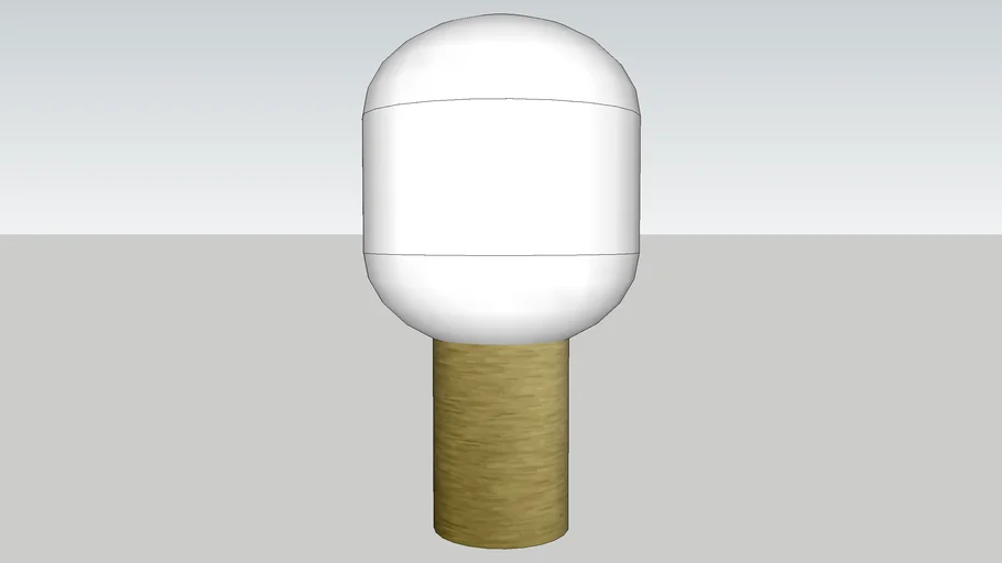 House Doctor – Lampe NOTE blanche