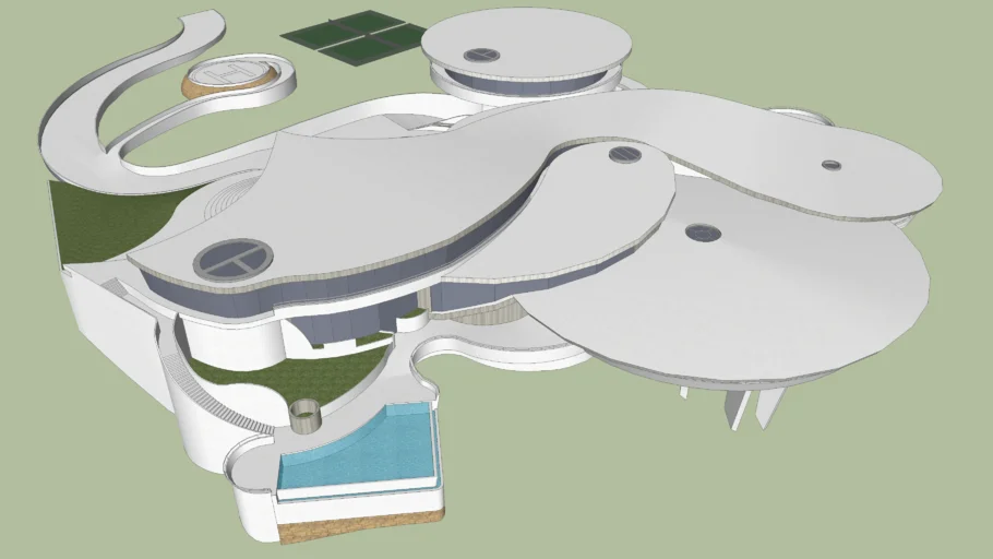 Tony Stark House Iron Man 3d Warehouse