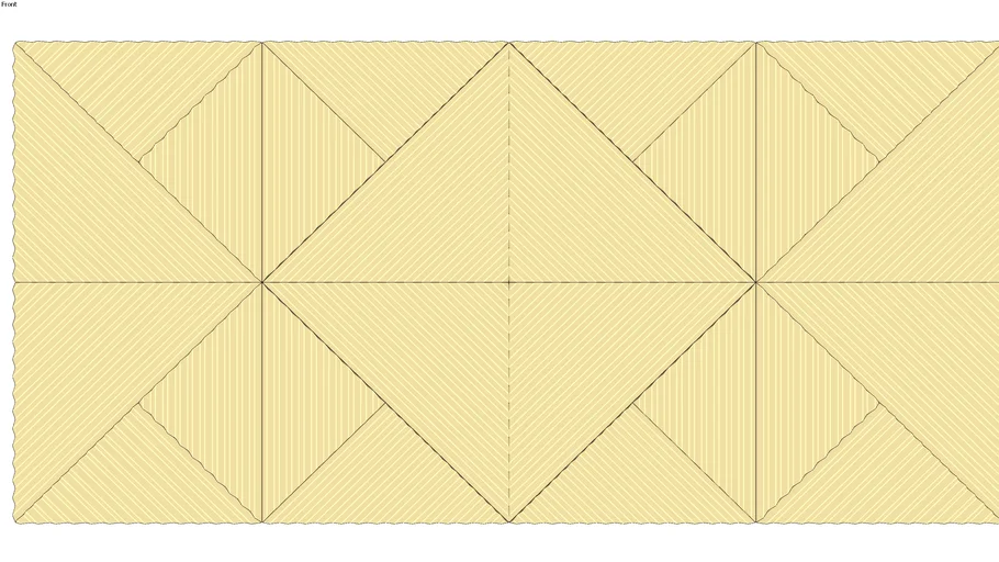 Geomtetric 3D Wall Panel