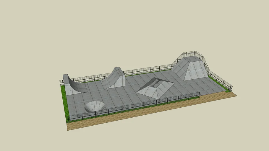 Outdoor-Skatepark