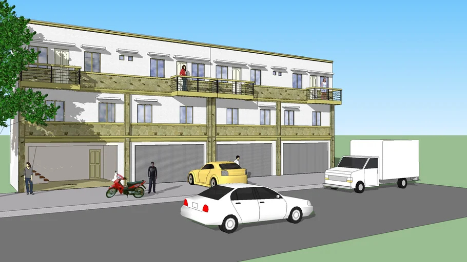 3 storey commercial building